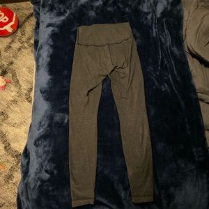 Dark/Heather Grey Lululemon athletica high rise leggings